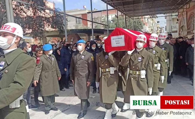 Hayatını kaybeden Üsteğmen Dündar son yolculuğuna uğurlandı