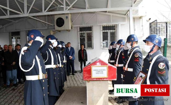 Hayatını kaybeden uzman çavuş toprağa verildi