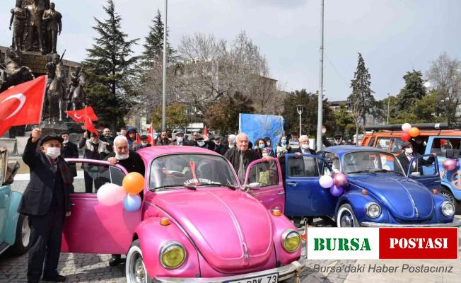 Huzurevi sakinleri vosvoslarla şehir turu yaptı