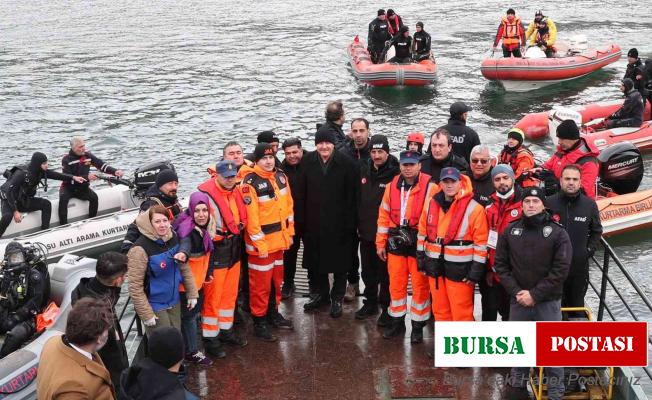 İçişleri Bakanı Soylu, Eğil ilçesinde AFAD’ın dalış tatbikatını izledi