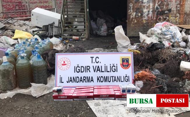 Iğdır’da kablo hırsızlığı ve kaçakçılık yapanlara operasyon: 2 kişi yakalandı
