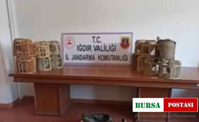 Iğdır’da kaçak keklik avlayanlara 57 bin 280 lira para cezası kesildi