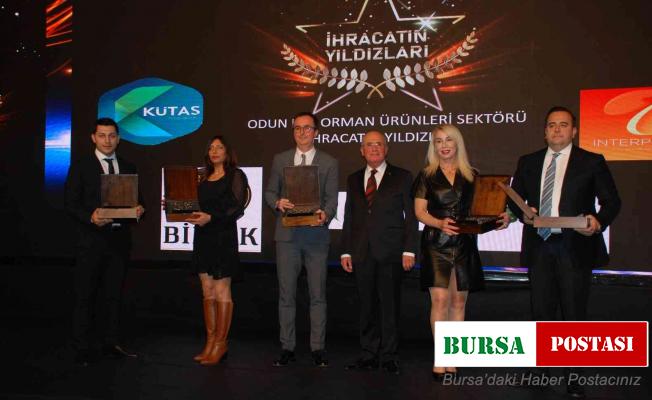 İhracatın yıldızları ödüllerine kavuştu
