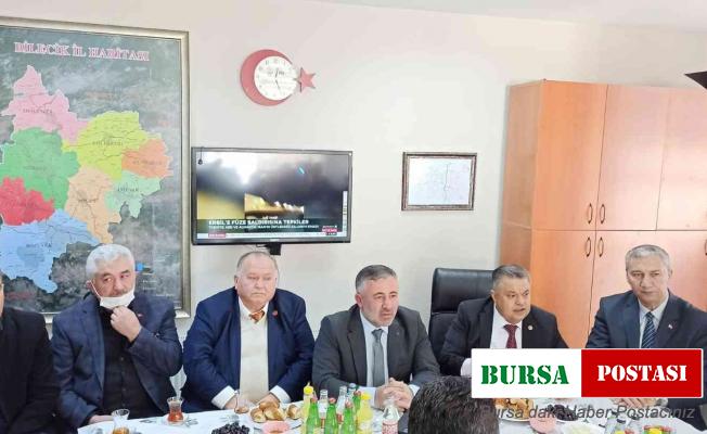 İl Başkanı Yıldırım muhtarlarla bir araya geldi