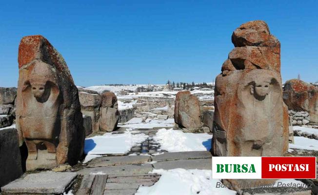 İlk milli kazı alanında kartpostallık görüntüler