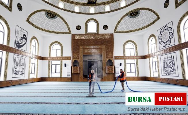 İnegöl’de camiler ramazana hazırlandı