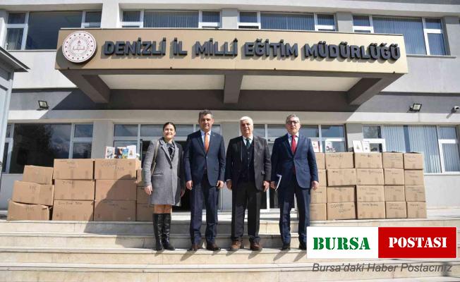 İş adamları tarafından kütüphanelere 2 bin 500 adet kitap bağışlandı