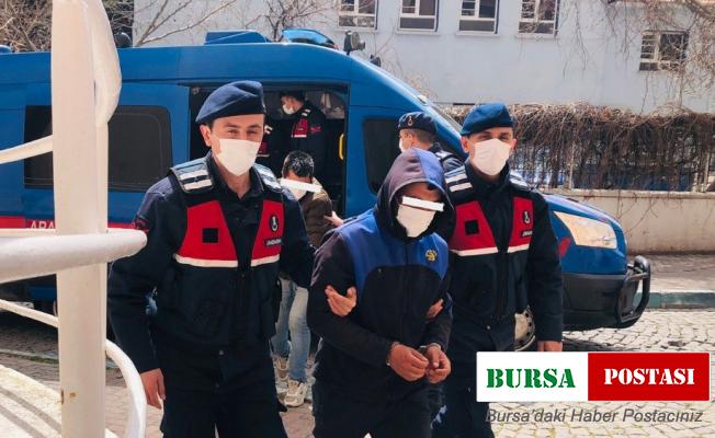 İzmir’de hırsızlara göz açtırmayan jandarma 5 kişiyi yakaladı