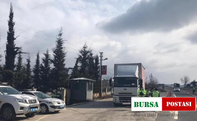 Jandarma havadan karadan denetim yaptı