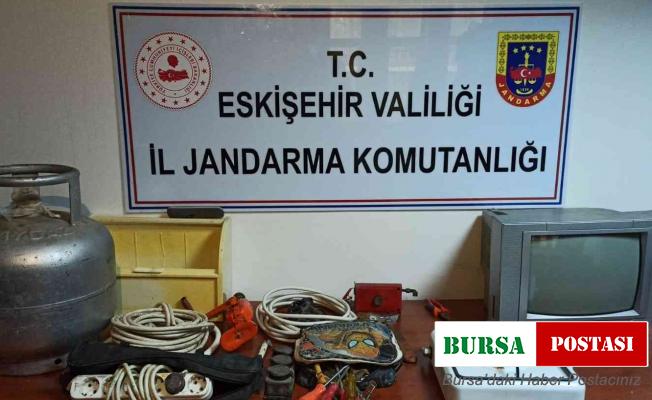 Jandarma hırsızlık şüphelisini kısa sürüde yakaladı