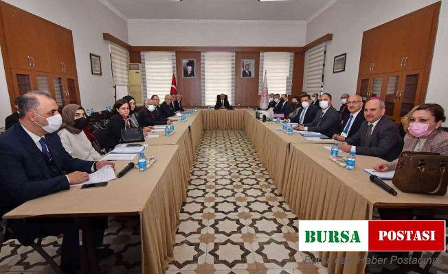 Kadına Yönelik Şiddetle Mücadele İl Koordinasyon, İzleme ve Değerlendirme Toplantısı gerçekleştirildi