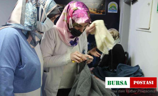 Kadınlar kendi kıyafetlerini tasarlıyor