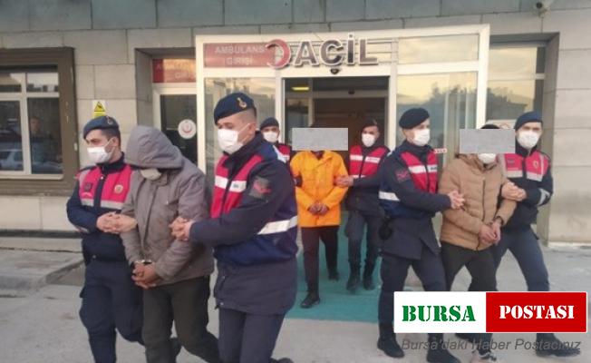 Kamu kurumlarından hırsızlık yapan 3 şahıs yakalandı