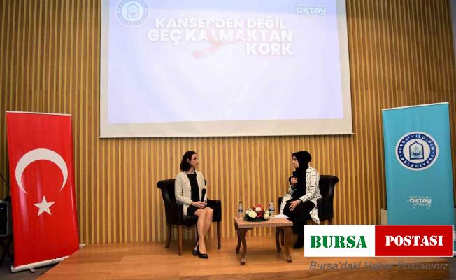 Kanserden değil, geç kalmaktan kork