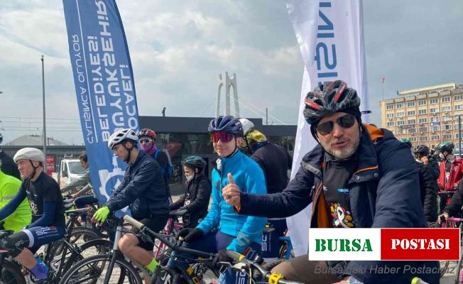 Kansere karşı farkındalık için pedal çevirdiler