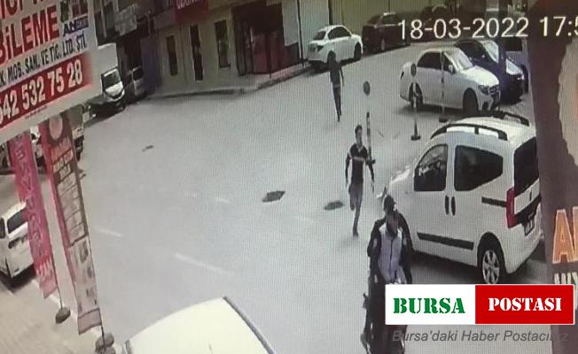 Kapkaç zanlılarını böyle kovaladı