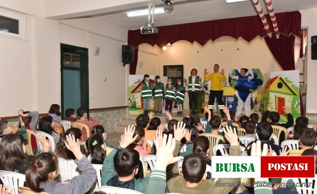 Karatay Belediyesi tiyatro oyunu ile sıfır atıkta farkındalık oluşturuyor