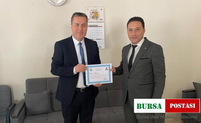 Karla mücadelenin kahramanlarına teşekkür belgesi verildi