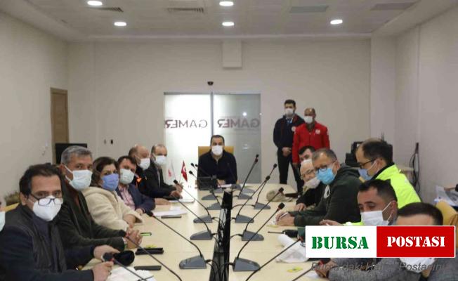 Kars’ta Acil Durum Koordinasyon Kurulu toplantısı yapıldı