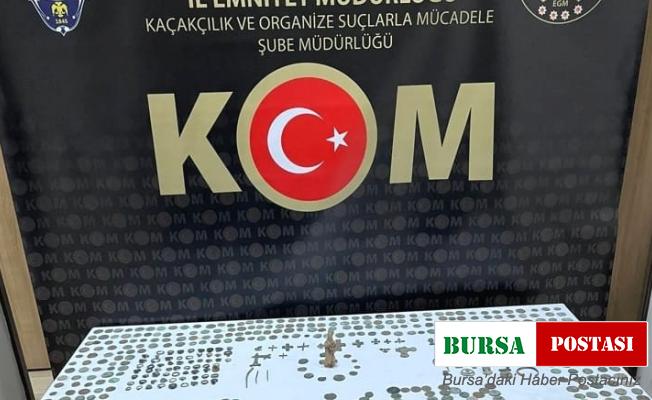 Kars’ta polis tarihi eserler ele geçirdi