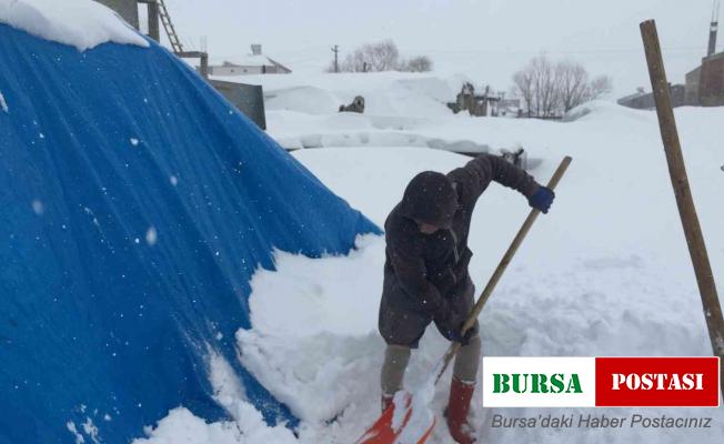 Kars’ta son 30 yılın en yoğun kışı yaşanıyor