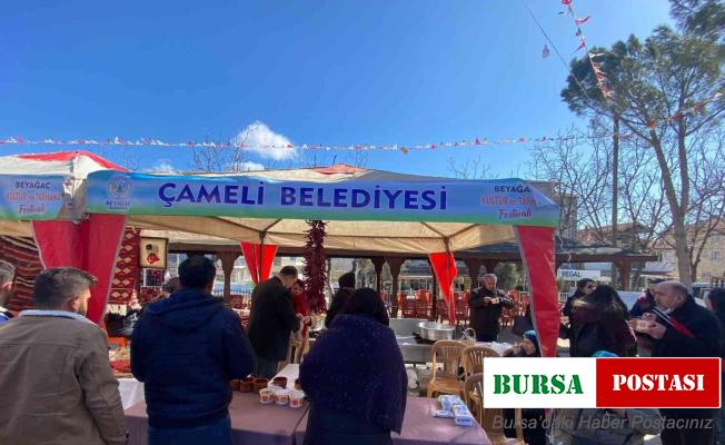 ’Kaşığını Al Da Gel’ etkinliğinde Çameli standı ilgi gördü