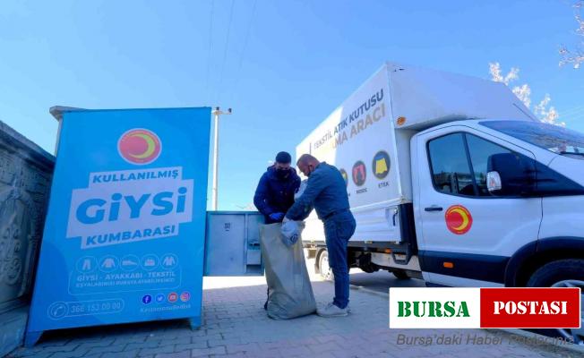 Kastamonu’da 8 ayda 71 ton tekstil atığı toplandı