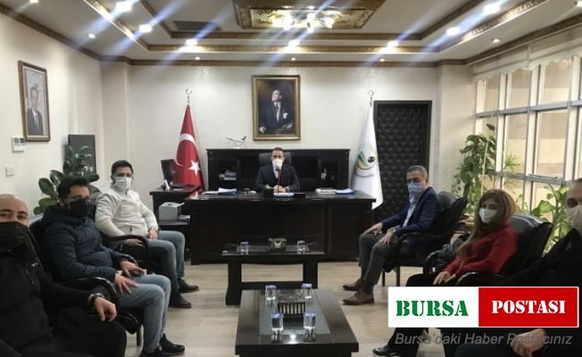 Kaymakam Memiş, yeni seçilen oda yönetimini tebrik etti