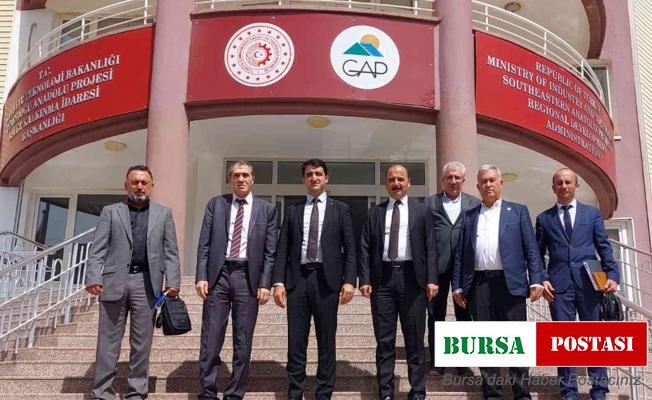 Kaymakam Sevgili’den GAP Bölge Kalkınma İdaresine Ziyaret