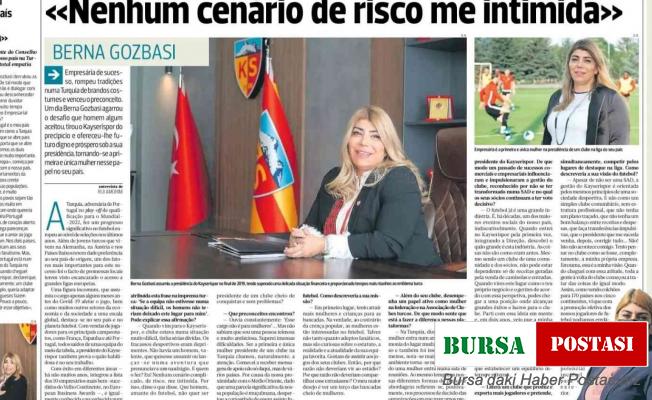 Kayserispor Portekiz basınında