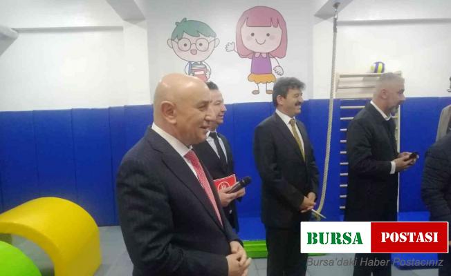Keçiören’de bir okul daha spor salonuna kavuştu