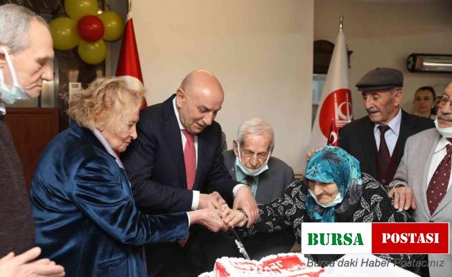 Keçiören’de huzurevinde moral eğlencesi