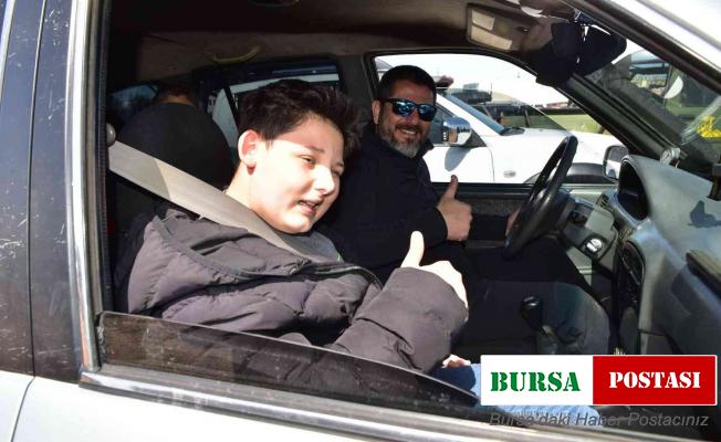 Kepez’de özel çocuklara Off-Road turu