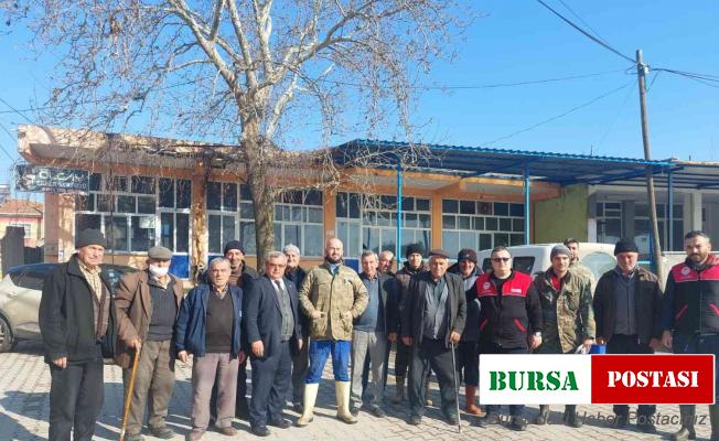 Kepsut’ta ilk aşı uygulaması yapıldı