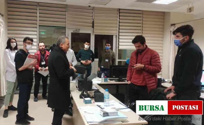 Kılınç’tan hasta ve hasta yakınlarına yakın ilgi