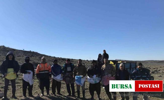 Kilis’teki meralarda gübreleme yapıldı