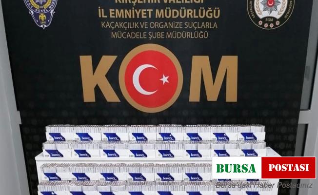 Kırşehir’de kaçak tütün operasyonu