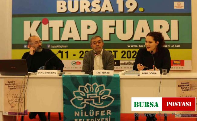 Kitap Fuarı’nda ödüllü Bursa araştırmaları konuşuldu