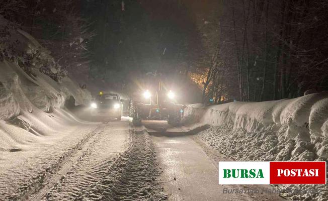 Kocaeli’de karla mücadele çalışmaları sürüyor