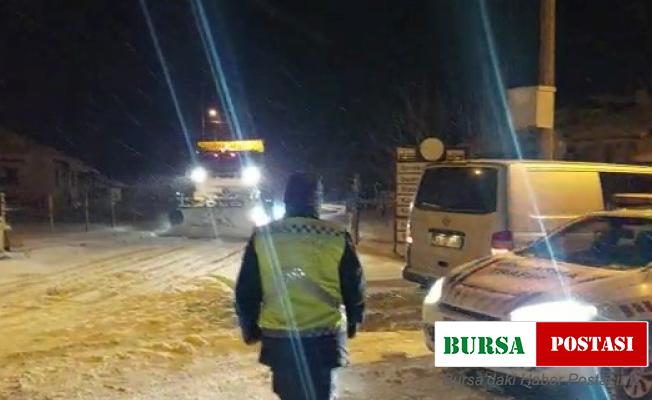 Kocaeli’de yoğun kar yağışı