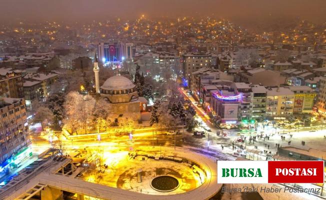 Kocaeli’nin kış manzarası mest etti