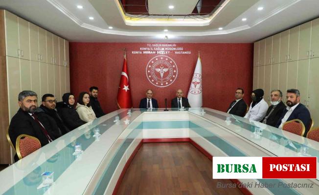 Konya Valisi Özkan: “Her zaman sağlık çalışanlarımızın yanındayız”