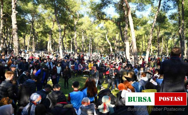 Konyaaltı Belediyesi’nin Hamsi ve Kuymak Şenliği’ne yoğun ilgi