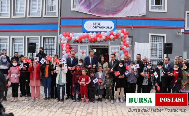 Kore Cumhuriyeti’nce yaptırılan sağlık merkezi ve okulun açılışı yapıldı