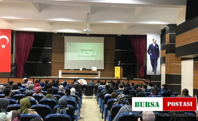KOSGEB destekleri Siirt Üniversitesinde anlatıldı