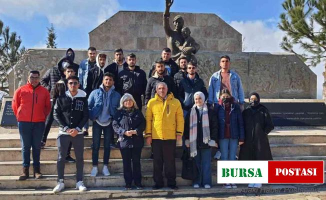 Köşk MYO öğrencilerine Yunan zulmü, yerinde anlatıldı