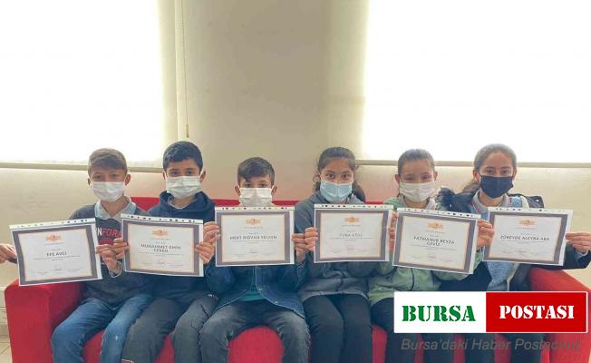 Köy okulunda çocuk haklarına dikkat çekmek için uluslararası proje hazırlandı