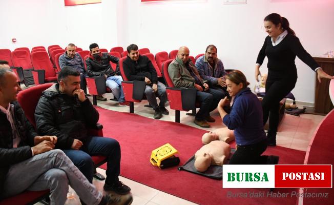 Köyceğiz Belediye personeline ilkyardım eğitimi verildi