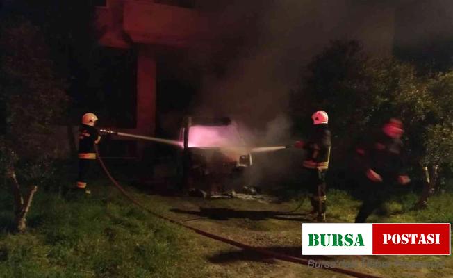 Köyceğiz’de araç yangını