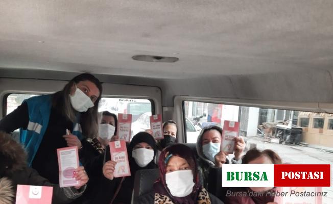 Köylerde kanser eğitimi veriliyor